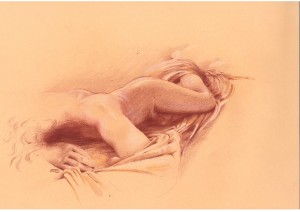 ermafrodita dormiente, di Isabella Stretti 